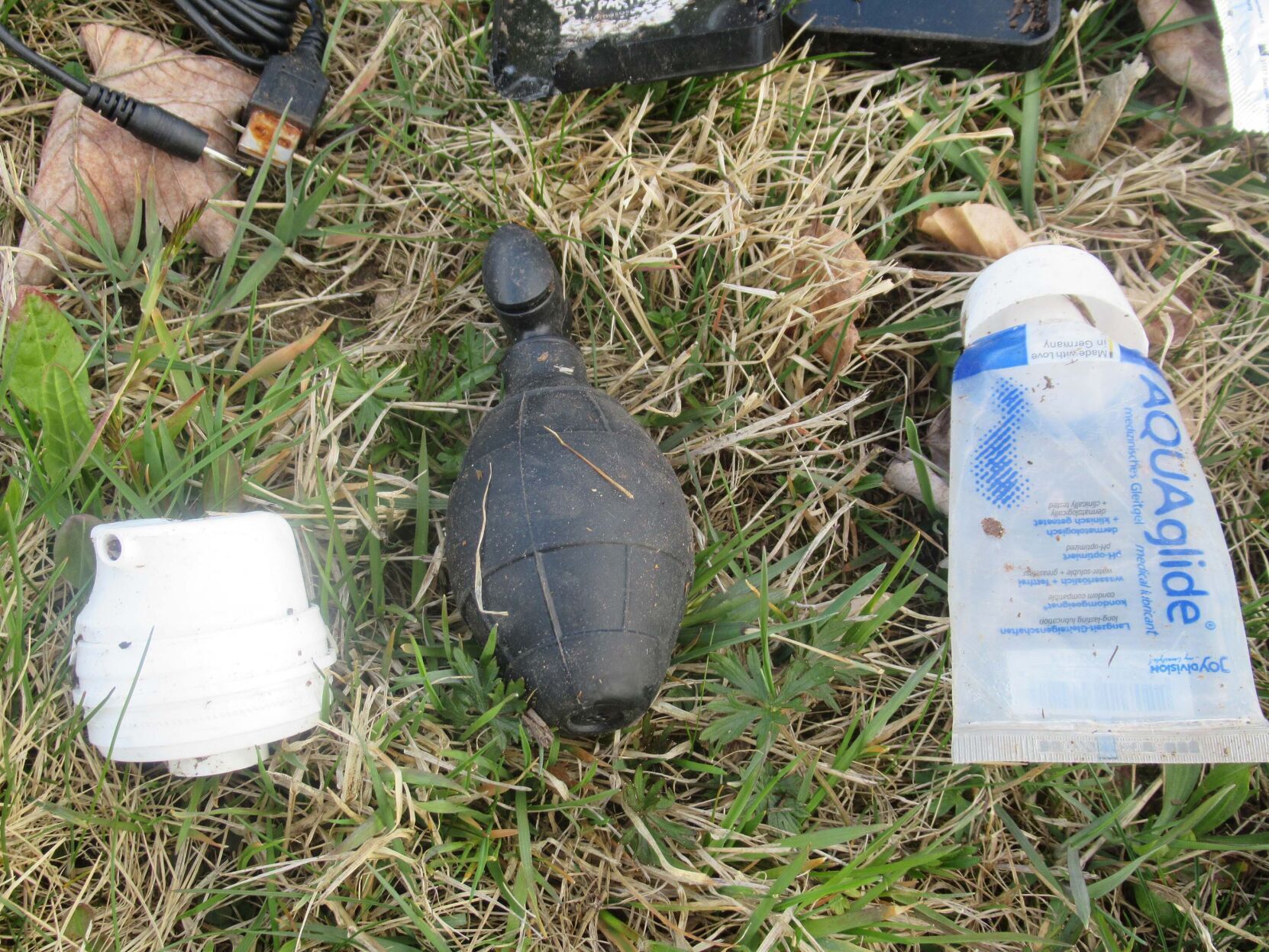 Police in Germany responded to a bomb alert -- and found a sex toy